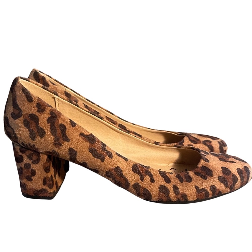 CL by Laundry Leopard Print Heels